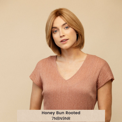 Hera 8" | Remy Human Hair Lace Front Wig (Hand-Tied)