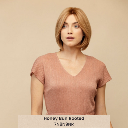 Hera 8" | Remy Human Hair Lace Front Wig (Hand-Tied)