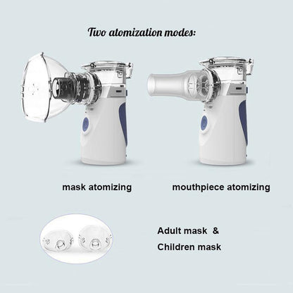 Portable Handheld Nebulizer Mist Inhaler