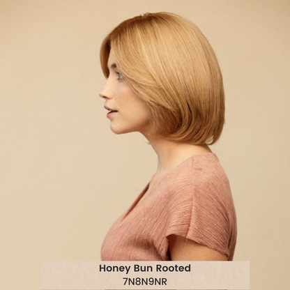 Hera 8" | Remy Human Hair Lace Front Wig (Hand-Tied)