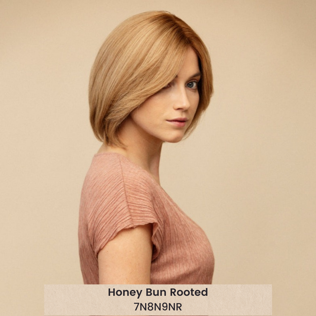 Hera 8" | Remy Human Hair Lace Front Wig (Hand-Tied)