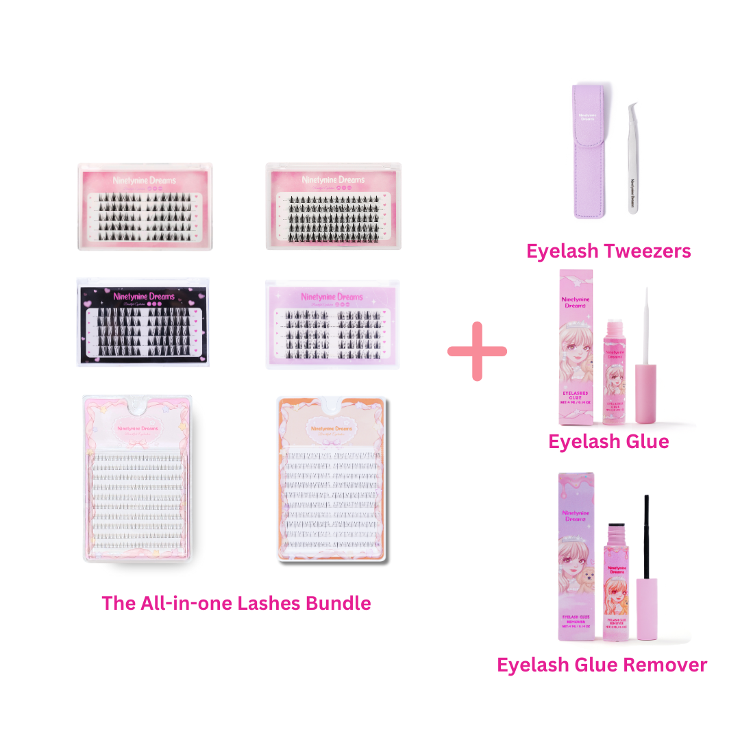 The ALL-IN-ONE Eyelashes Bundle (510PCs)