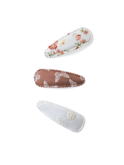 Colored Organics - KENDI Baby Hair Clips 3 Pack