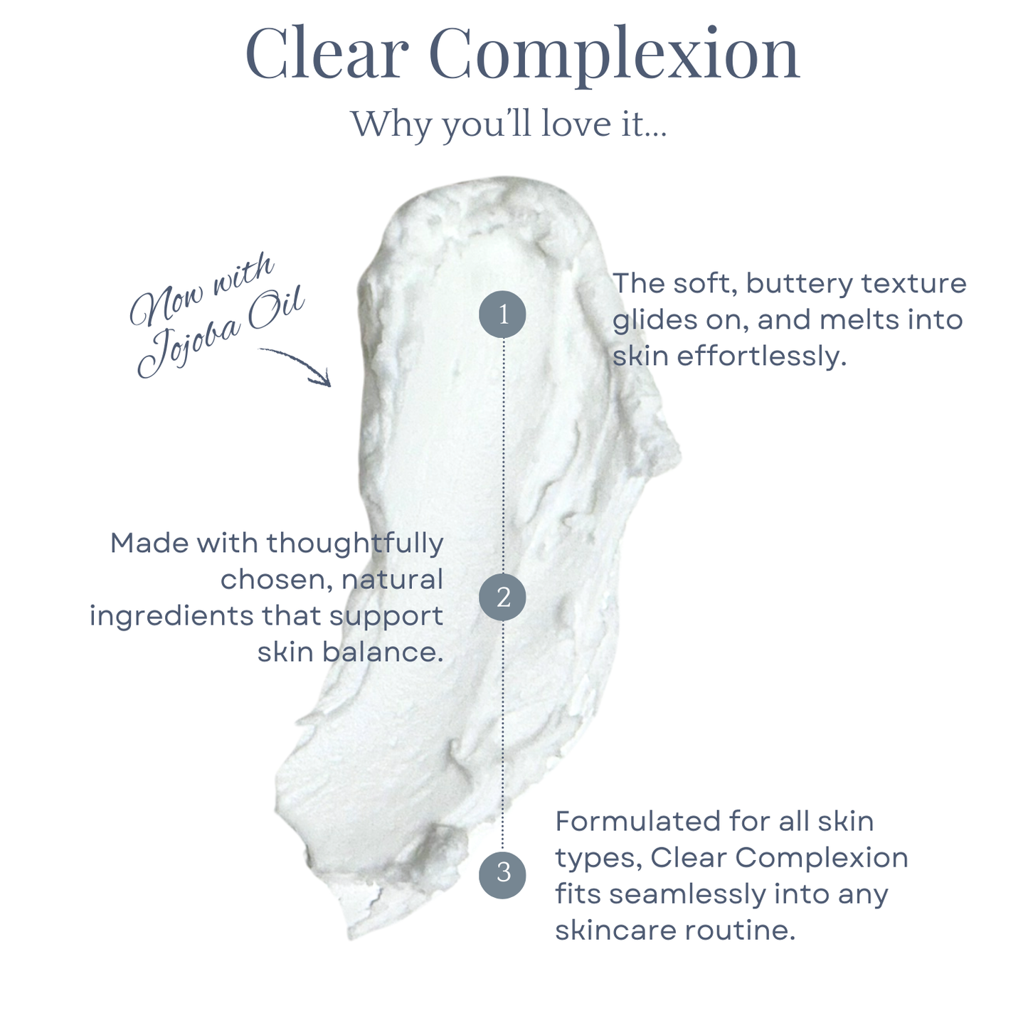 Clear Complexion Whipped Tallow Facial Moisturizer