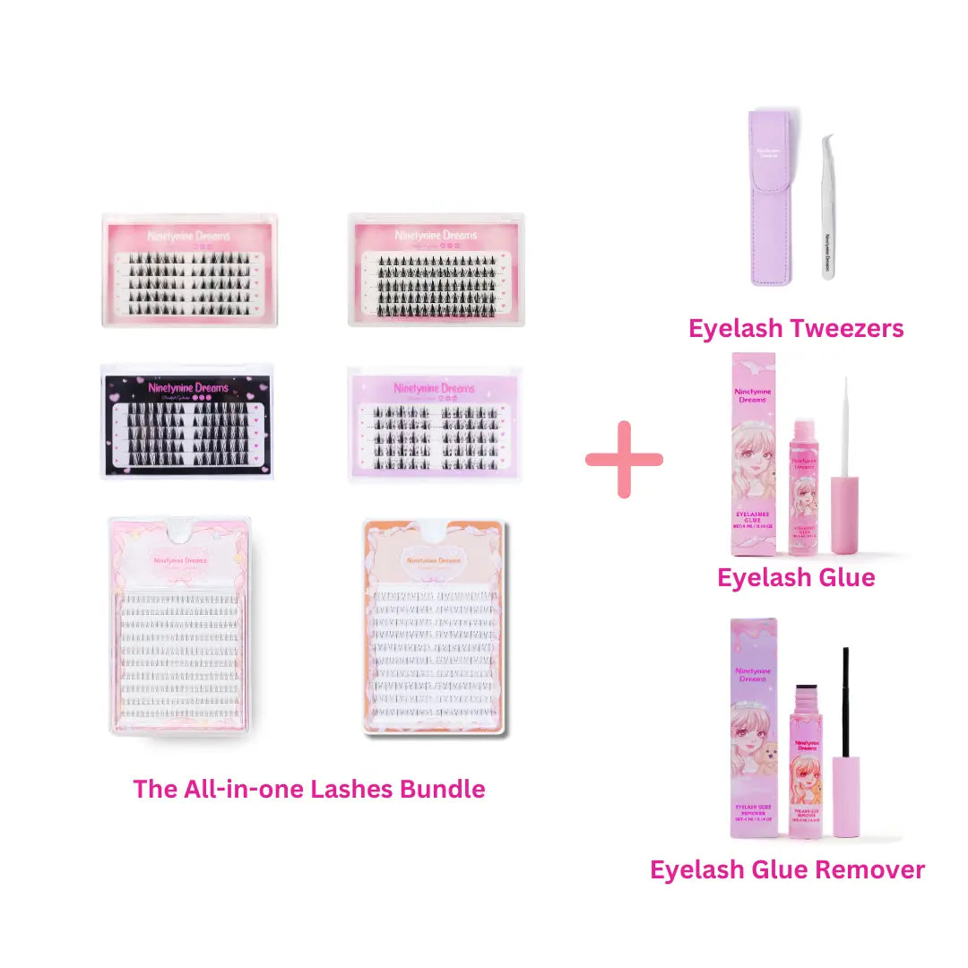 The ALL-IN-ONE Eyelashes Bundle (510PCs)
