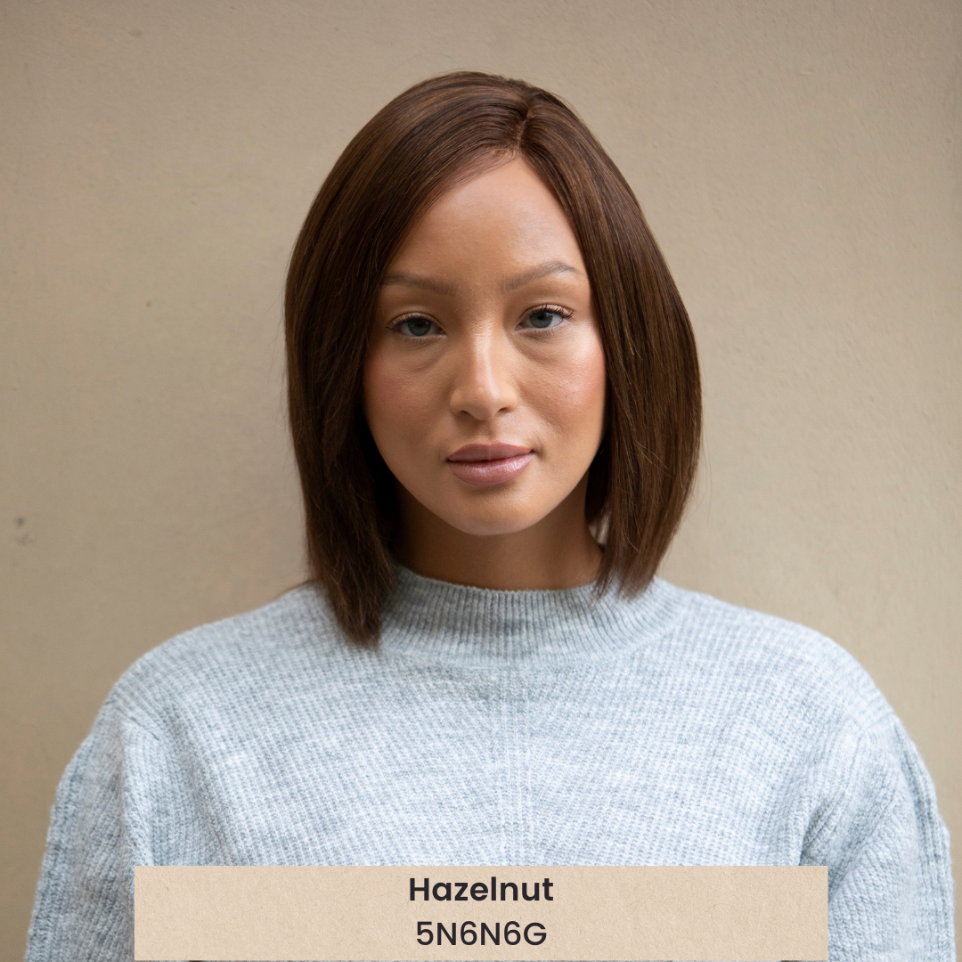 Hera 8" | Remy Human Hair Lace Front Wig (Hand-Tied)