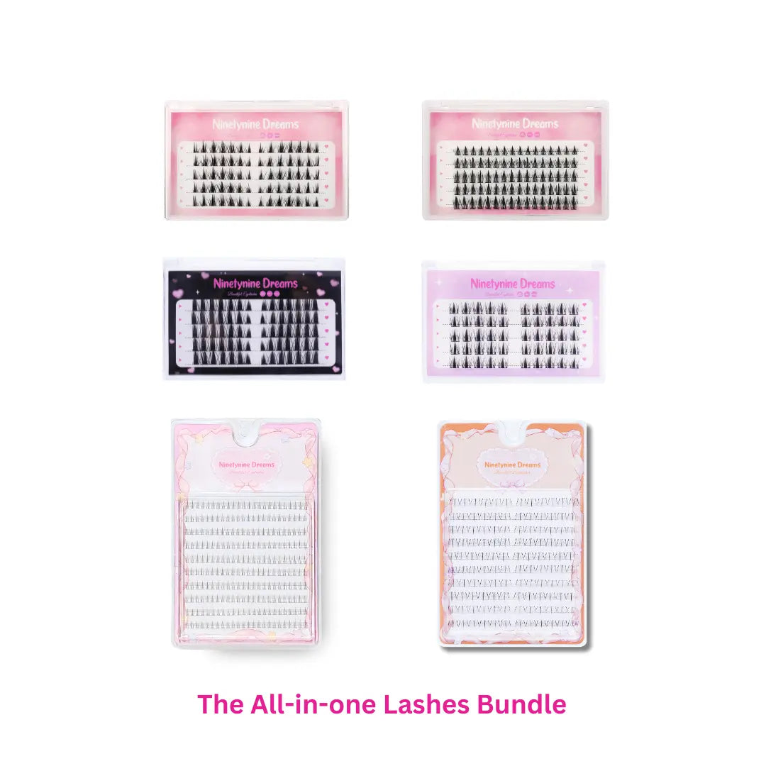 The ALL-IN-ONE Eyelashes Bundle (510PCs)