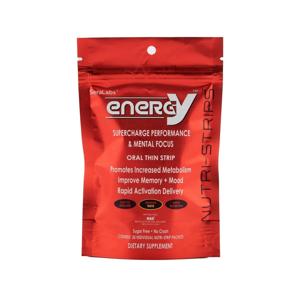 Nutri-strips Energy Boost Rapid Activation Delivery Oral