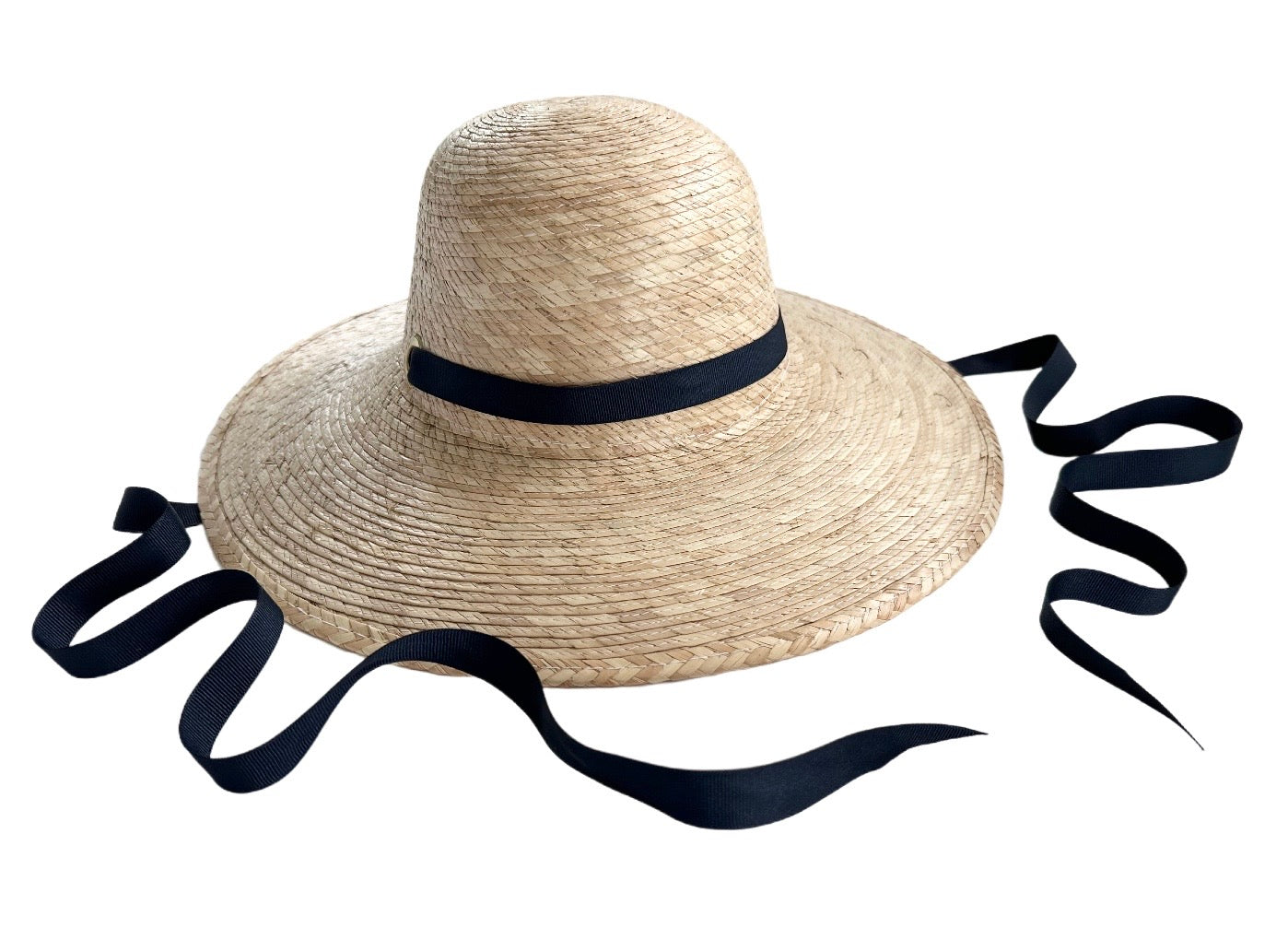 Buttercup Little Girl’s Hat - Thin Navy Grosgrain Ribbon