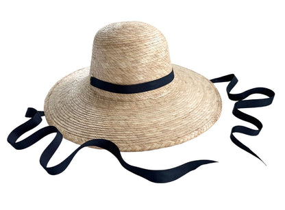 Buttercup Little Girl’s Hat - Thin Navy Grosgrain Ribbon