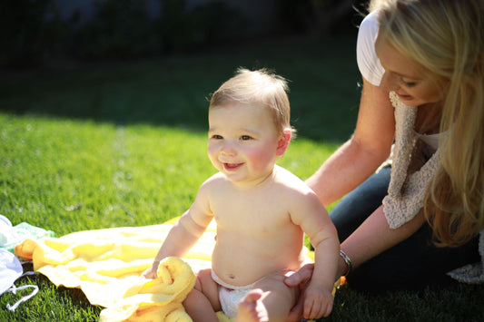Little Toes® Ultimate Beach Towel Blanket with Zipper Compartment