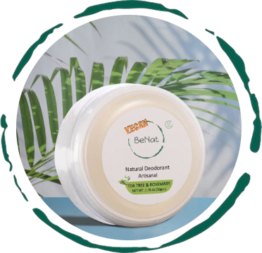 Crema desodorante vegana