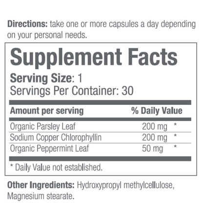 Fresh-Deodorizing Supplement