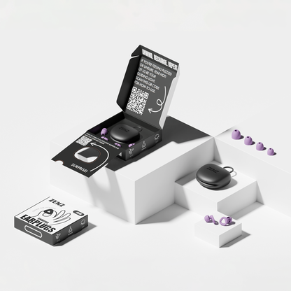 ZENZ - Unwind Earplugs - Nebula Purple