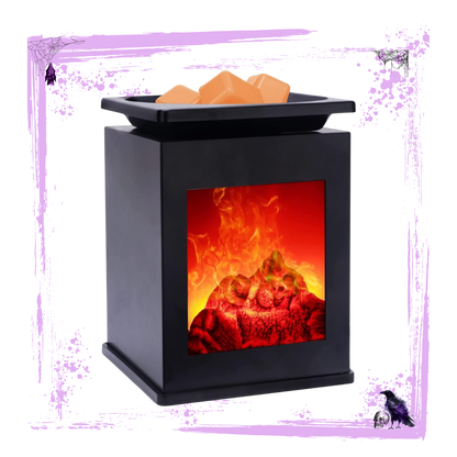 FirePlace Wax Warmer & Fragrance of The Month Scented Mini Wax Melt