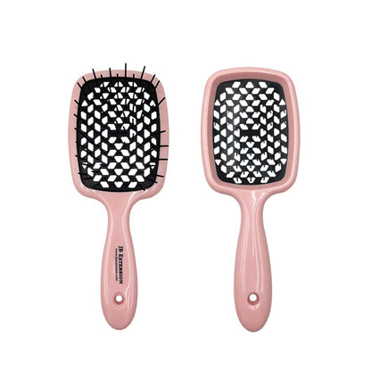 JBextension Detangling Brush for Pain-Free Brushing on All Wet or Dry Hair Types Durable Anti-Static Bristles, Lightweight Handle, Vented Hair Brush