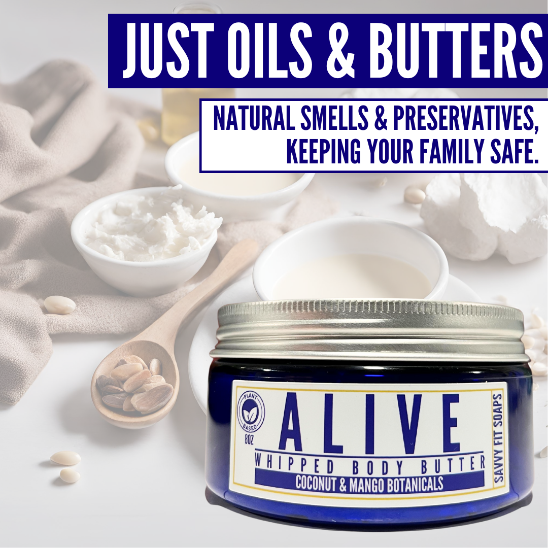 Botanical Mango & Coconut Whipped Body Butter – ALIVE