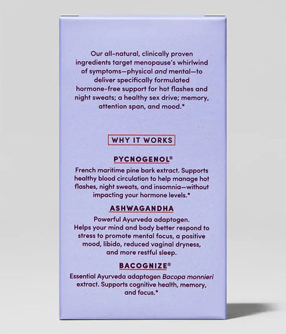 Womaness - Me No Pause - Menopause Support Supplement: 30 capsules