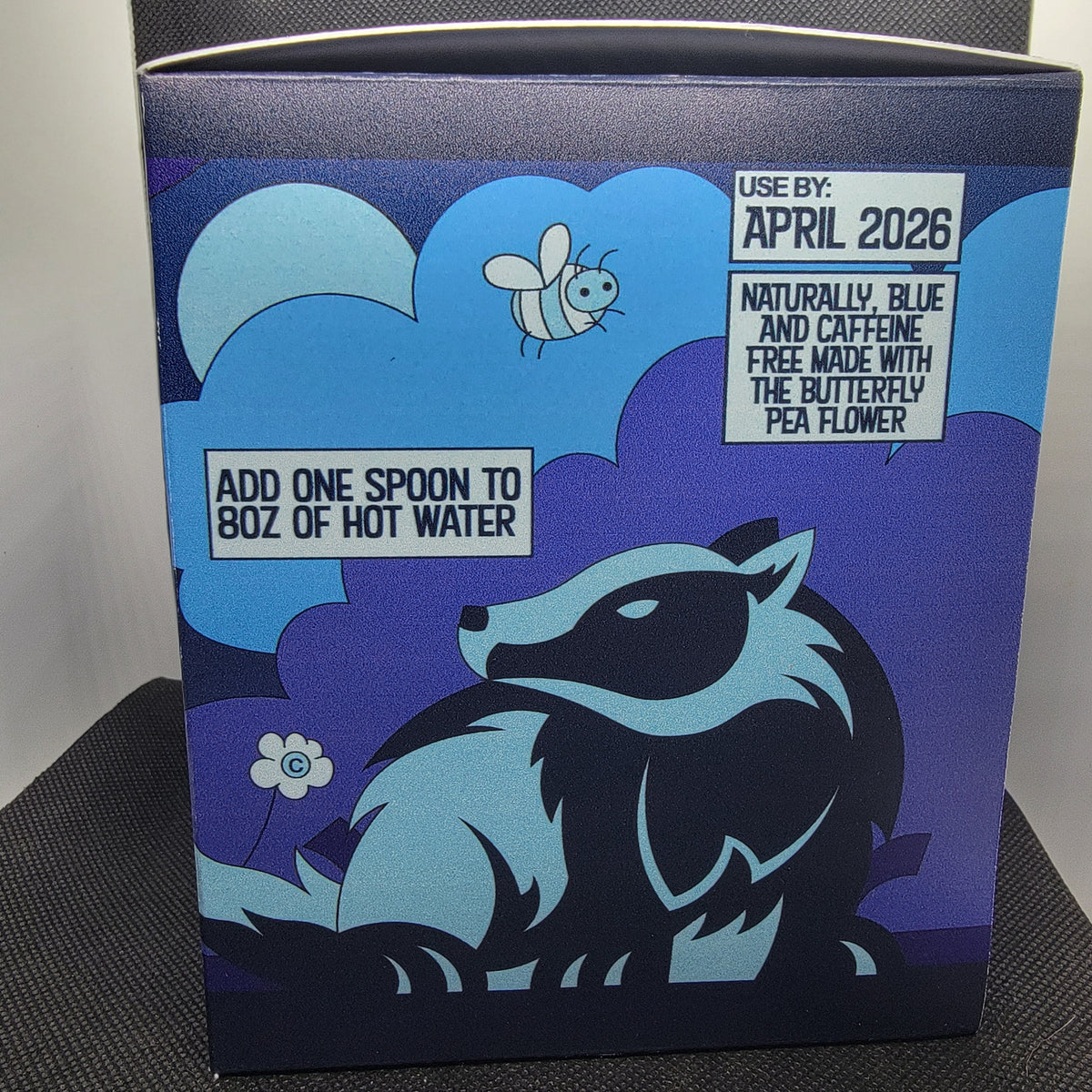 Cuchara de miel Badgers / Té de miel Blue Razz