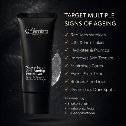 4% SYN-AKE® Snake Serum Anti-Ageing Facial Gel 30ml
