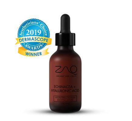 ZAQ Hydrating Collagen Boosting Serum - Antioxidants, Hyaluronic Acid and Echinacea Stem Cells