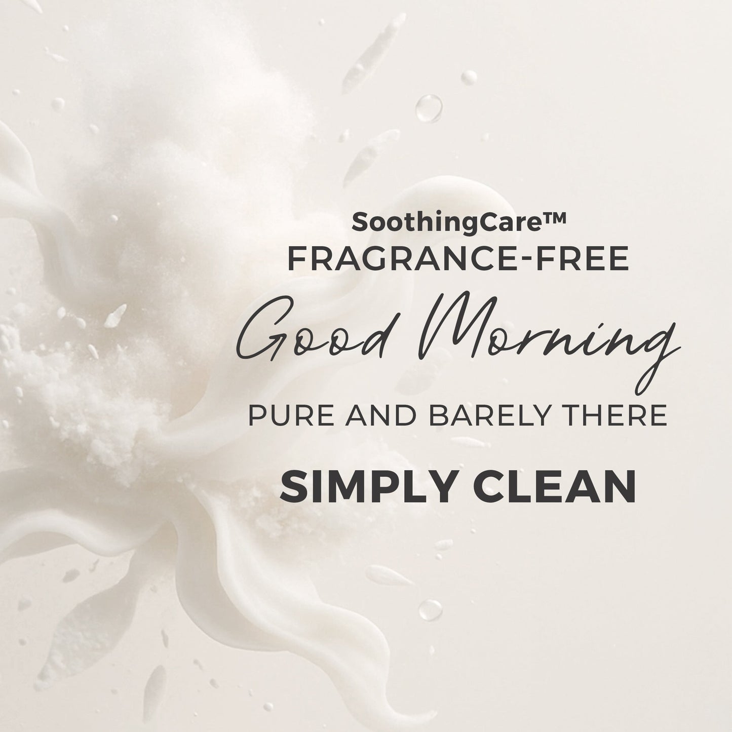 GOOD MORNING FRAGRANCE-FREE Natural Deodorant