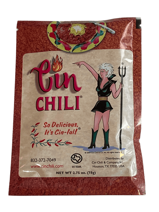 Cin Chili Seasoning Mix – Single Packet