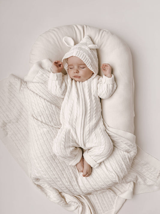 Luna + Luca Baby Bear Jumpsuit