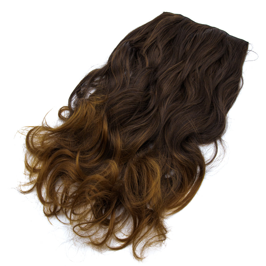 27" Hair Extensions Clip-in Curley 160g SHATUSH OMBRE'