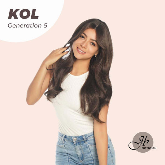 JBEXTENSION GENERATION FIVE 24 Inches Cold Brown Curly Wig KOL