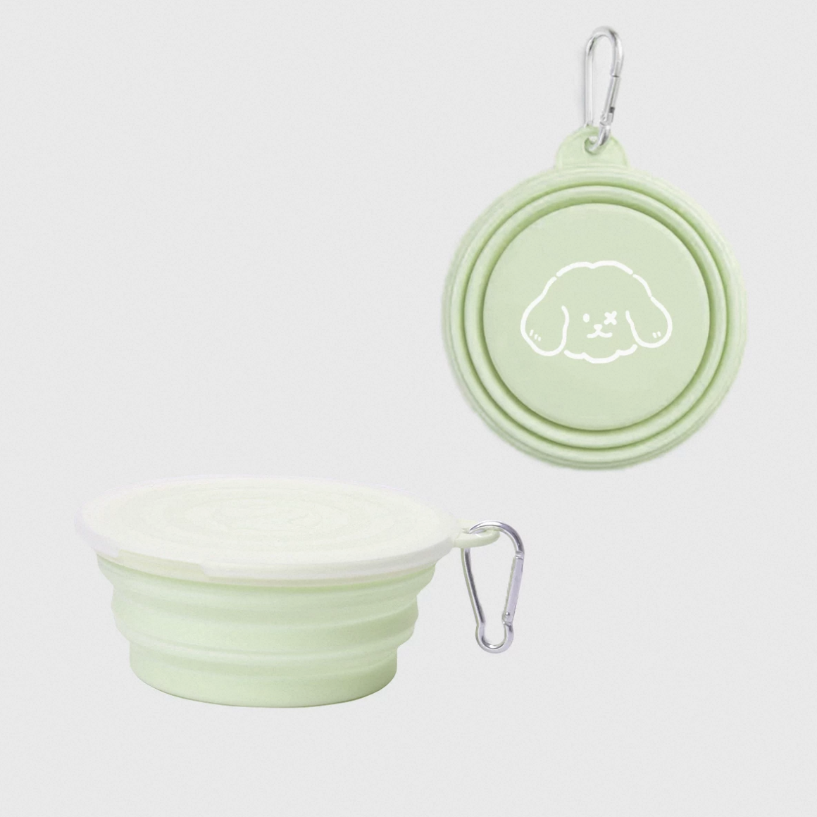 Single Foldable Pet Travel Bowl by Milou & Lumi