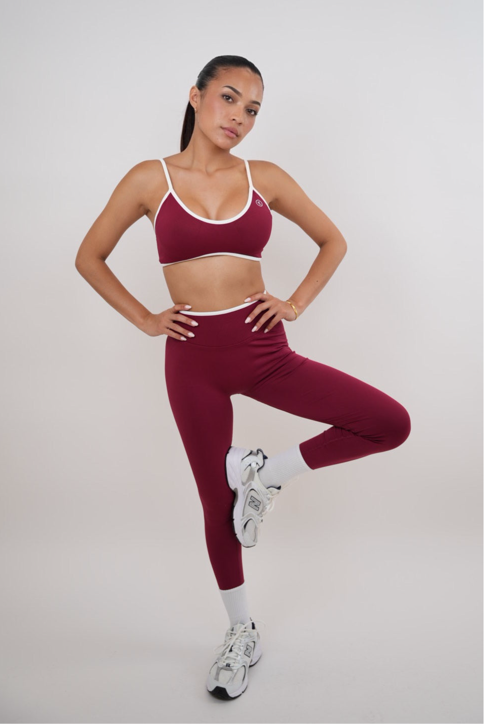 Le legging rouge "La passion est une force"
