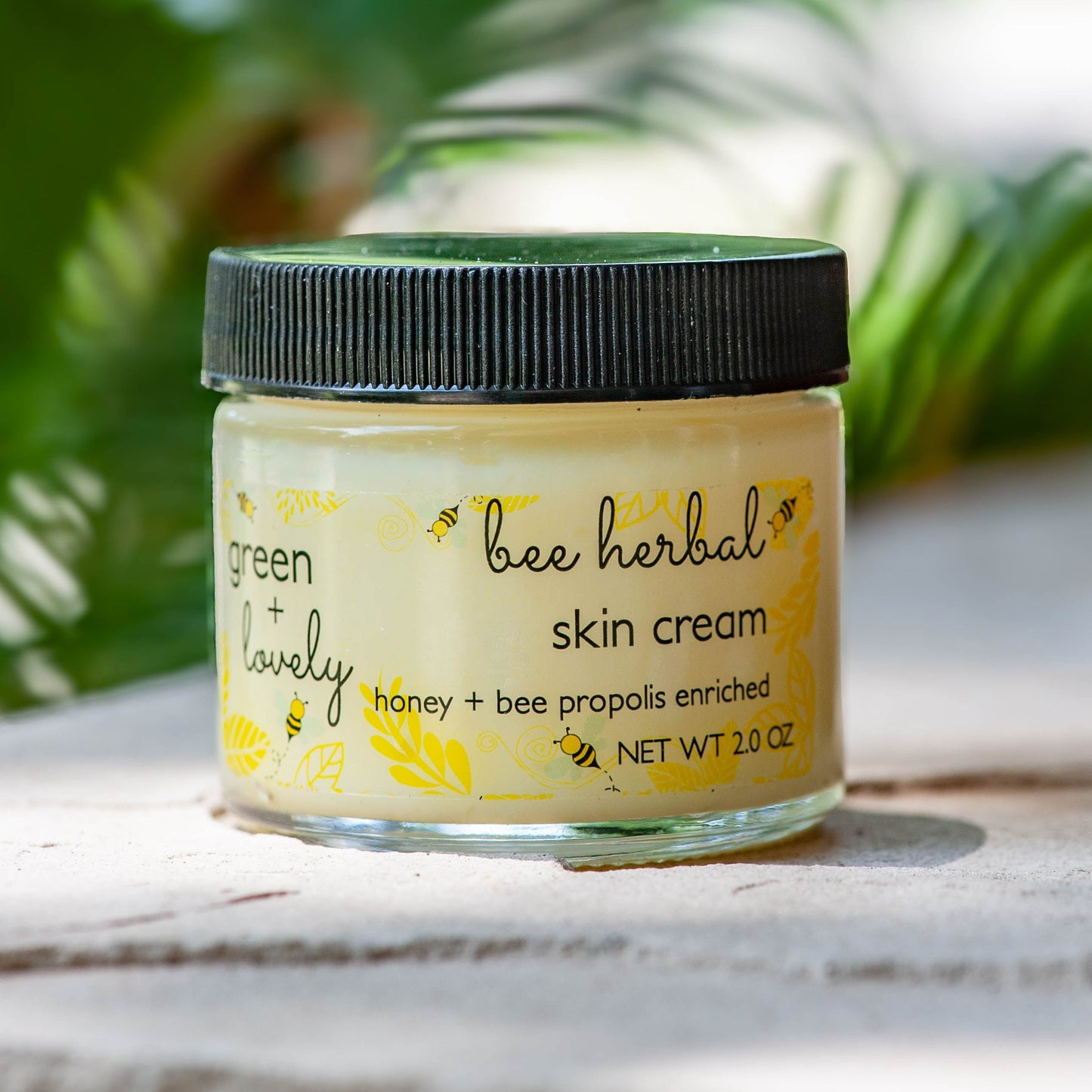 Bee Herbal Skin Cream - Intense Skin Moisturizer with Bee Propolis, Royal Jelly