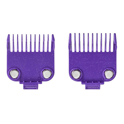 Andis 561002 OG Master Dual Magnet Clipper Guard Set, 2-Pack - Purple