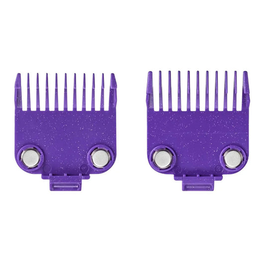 Andis 561002 OG Master Dual Magnet Clipper Guard Set, 2-Pack - Purple