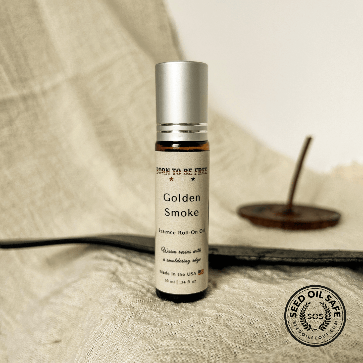 Aceite roll-on Golden Smoke Essence