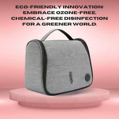 ZAQ UV Disinfection Portable Cosmetic Sanitization Bag