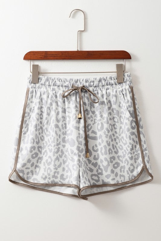 Cheetah Print Shorts