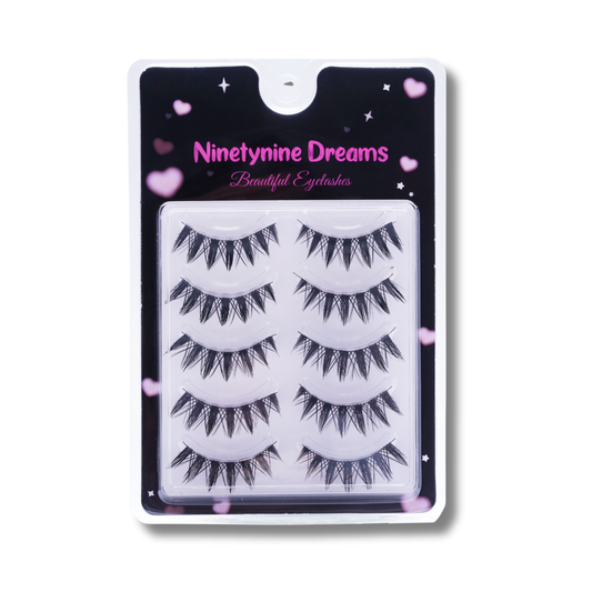 5 Pairs Bunny Ear Lashes