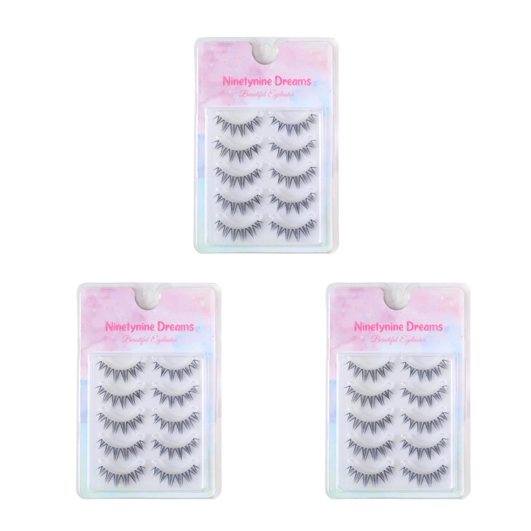 5 Pairs Manhua Lashes