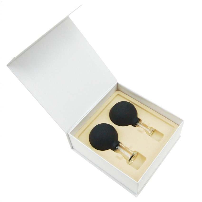 Glass Facial Cupping 2pc Set