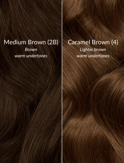 Medium Brown (2B) 20" Single Weft (Backorder – Ships Late Sep)