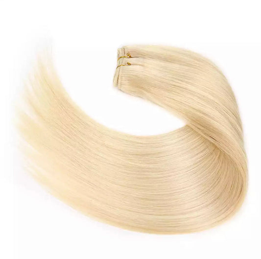 20 Inch 60# Virgin Remy Straight Human Hair Bundles 100% Unprocessed Remy Hair Bundles Natural Color