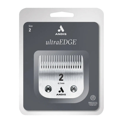 Andis 64078 UltraEdge Carbon-Infused Detachable Clipper Blade – Size 2, 1/4-Inch Cut Length