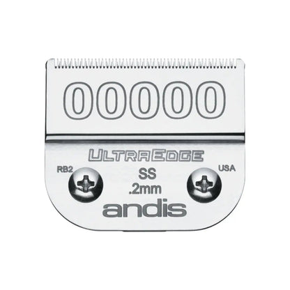 Andis 64740 UltraEdge Detachable Clipper Blade - Carbon Steel, 25-Inch Cut