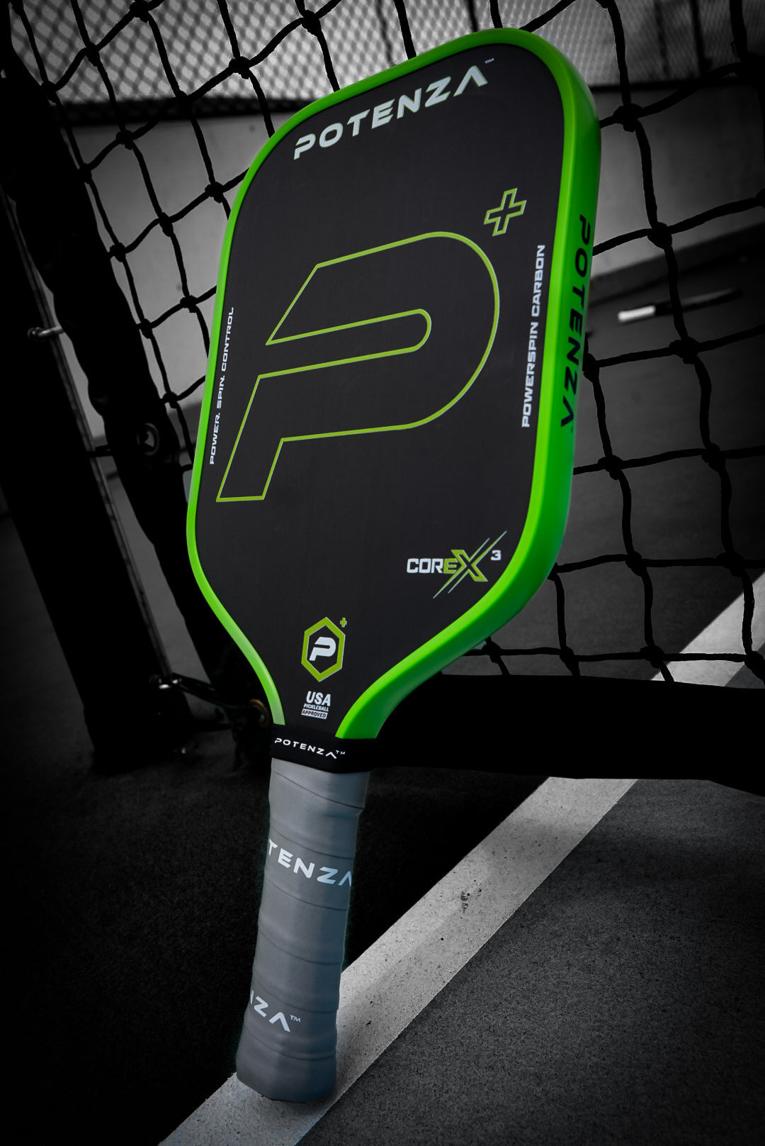 P+ PowerSpin Carbon COREx3 (Verde neón)