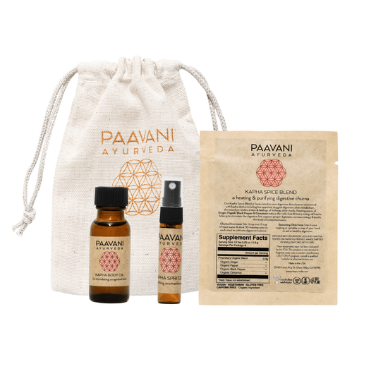 Trousse d'échantillons du printemps | Kit ayurvédique pour la saison Kapha
