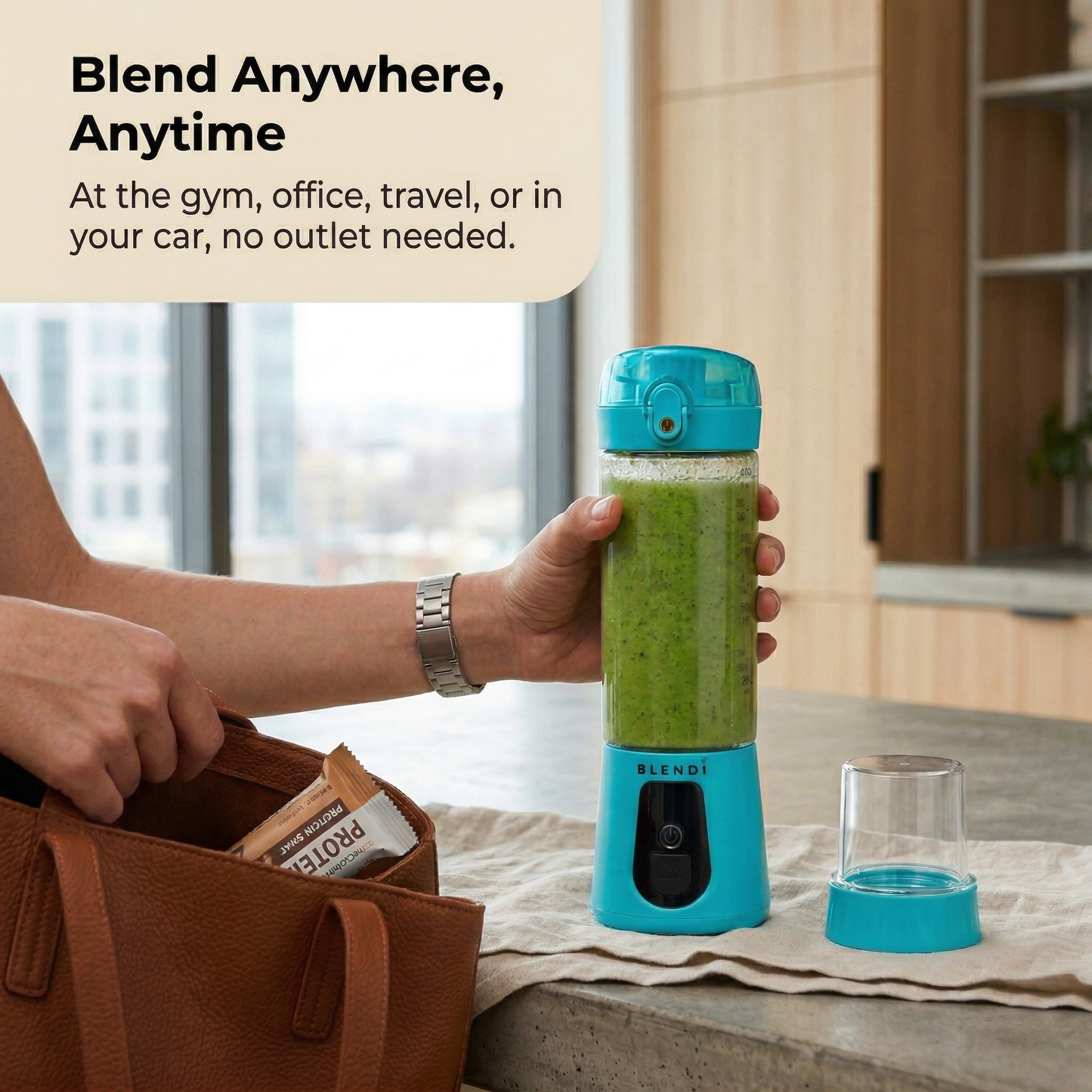 Pro+ Ice Crushing Portable Blender (17oz)