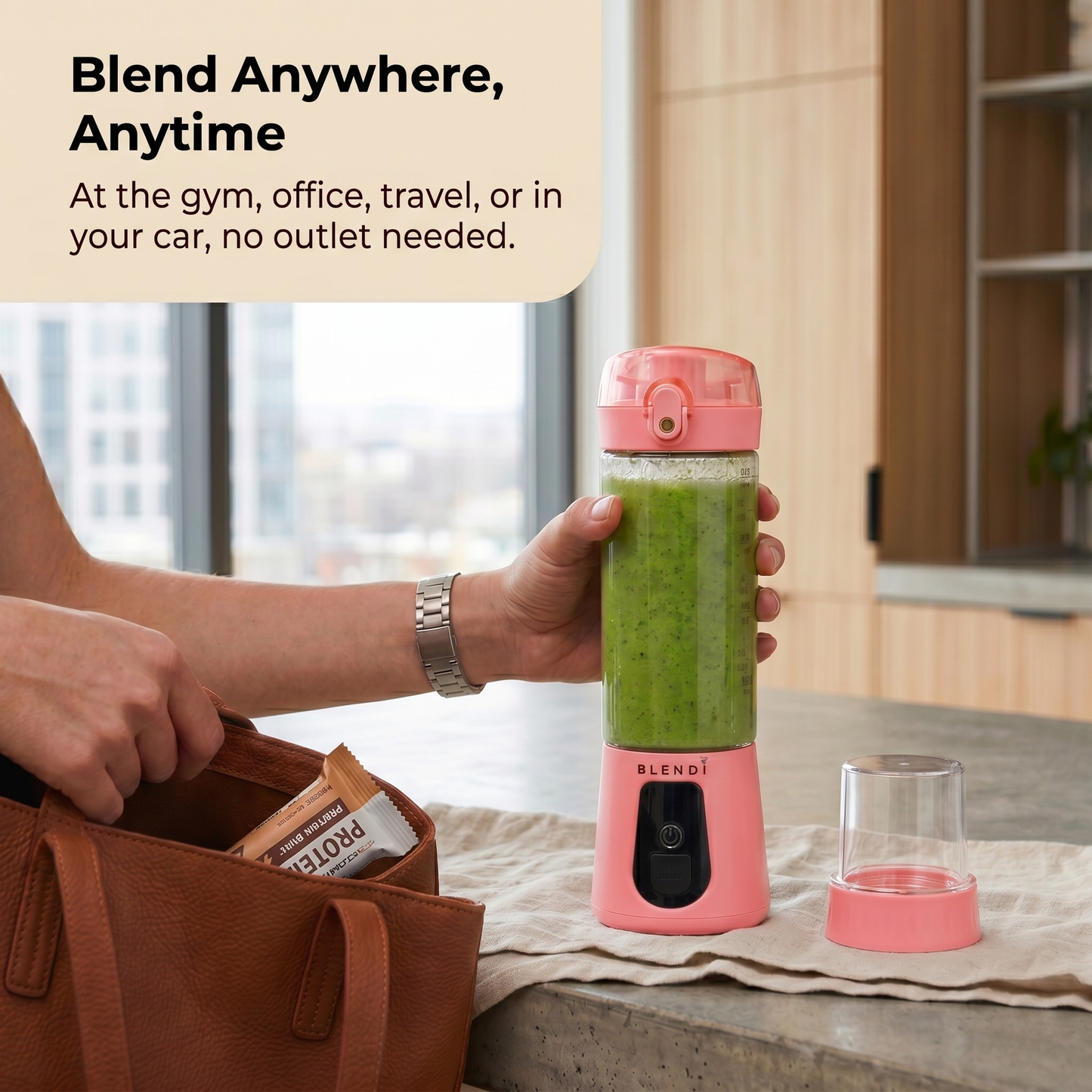 Pro+ Ice Crushing Portable Blender (17oz)