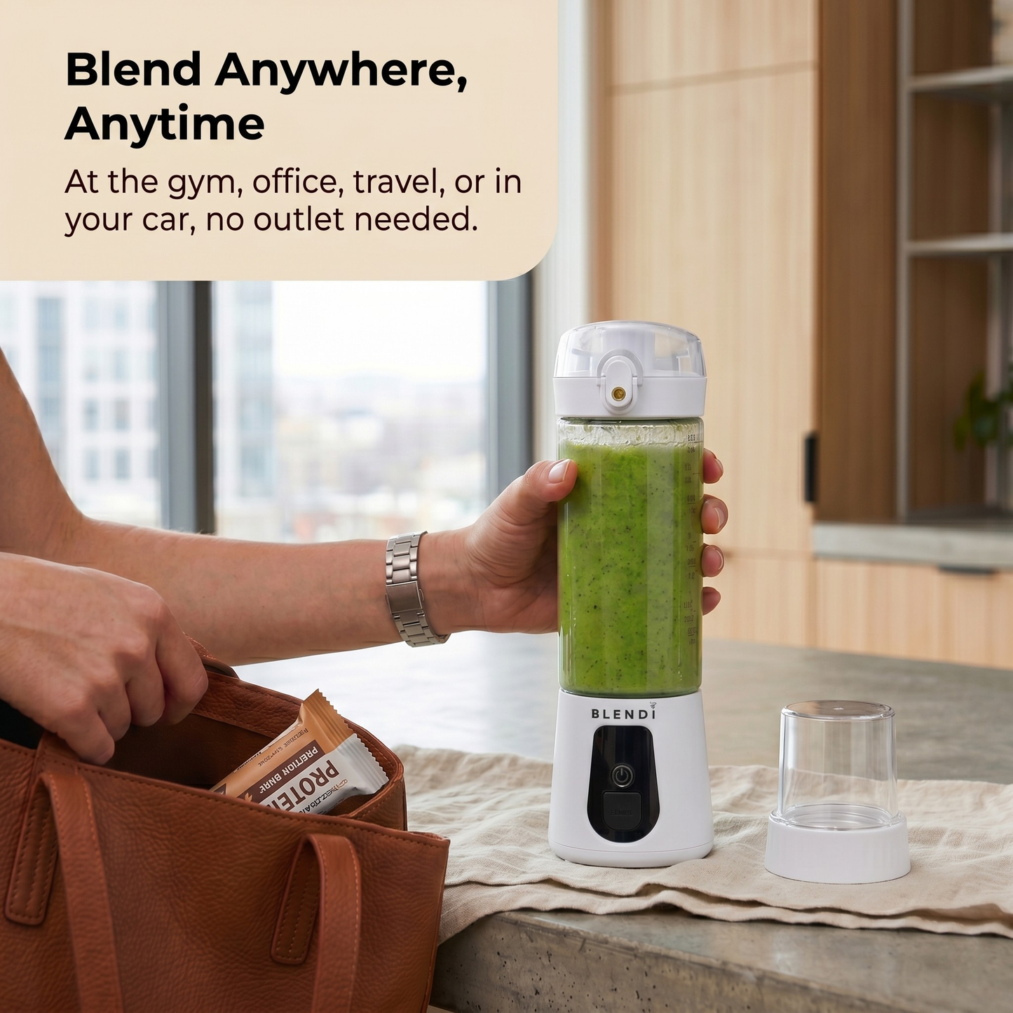 Pro+ Ice Crushing Portable Blender (17oz)